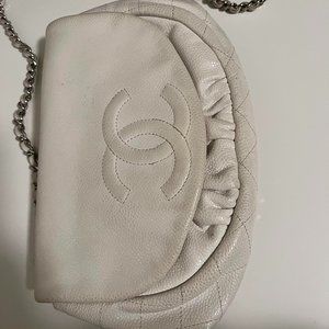 CHANEL Half Moon Wallet On Chain